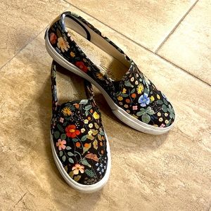 Keds/Rifle Paper Company slip on- Strawberry Fields